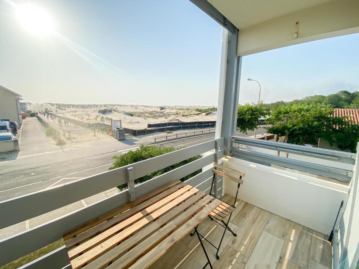 Appartement Au Pied Des Dunes Avec Vue Biscarrosse Exteriör bild