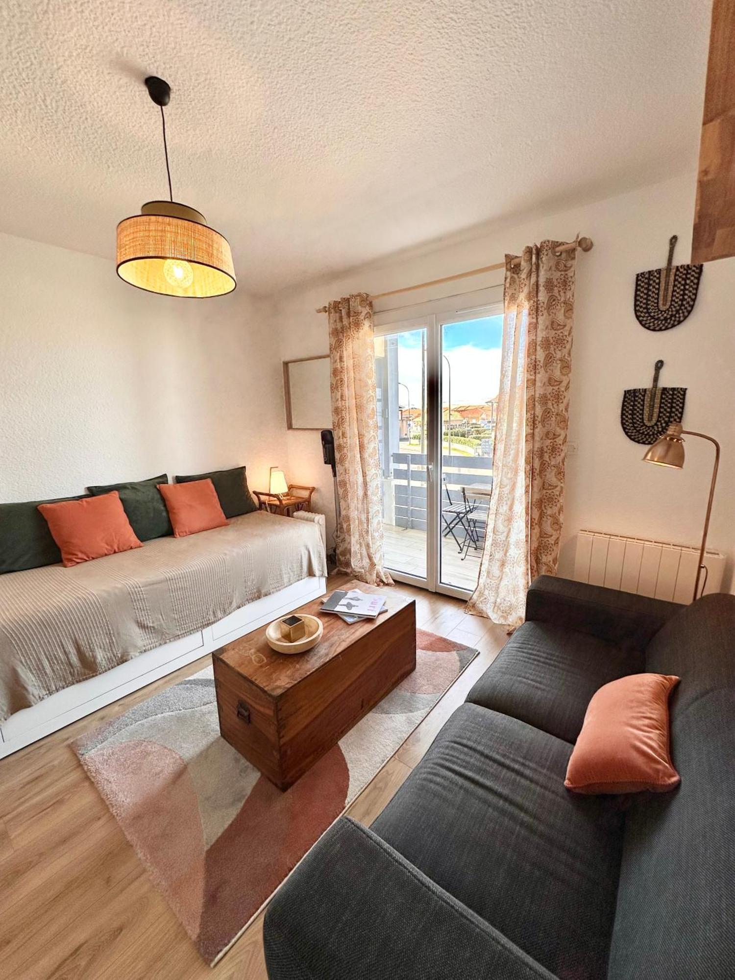 Appartement Au Pied Des Dunes Avec Vue Biscarrosse Exteriör bild