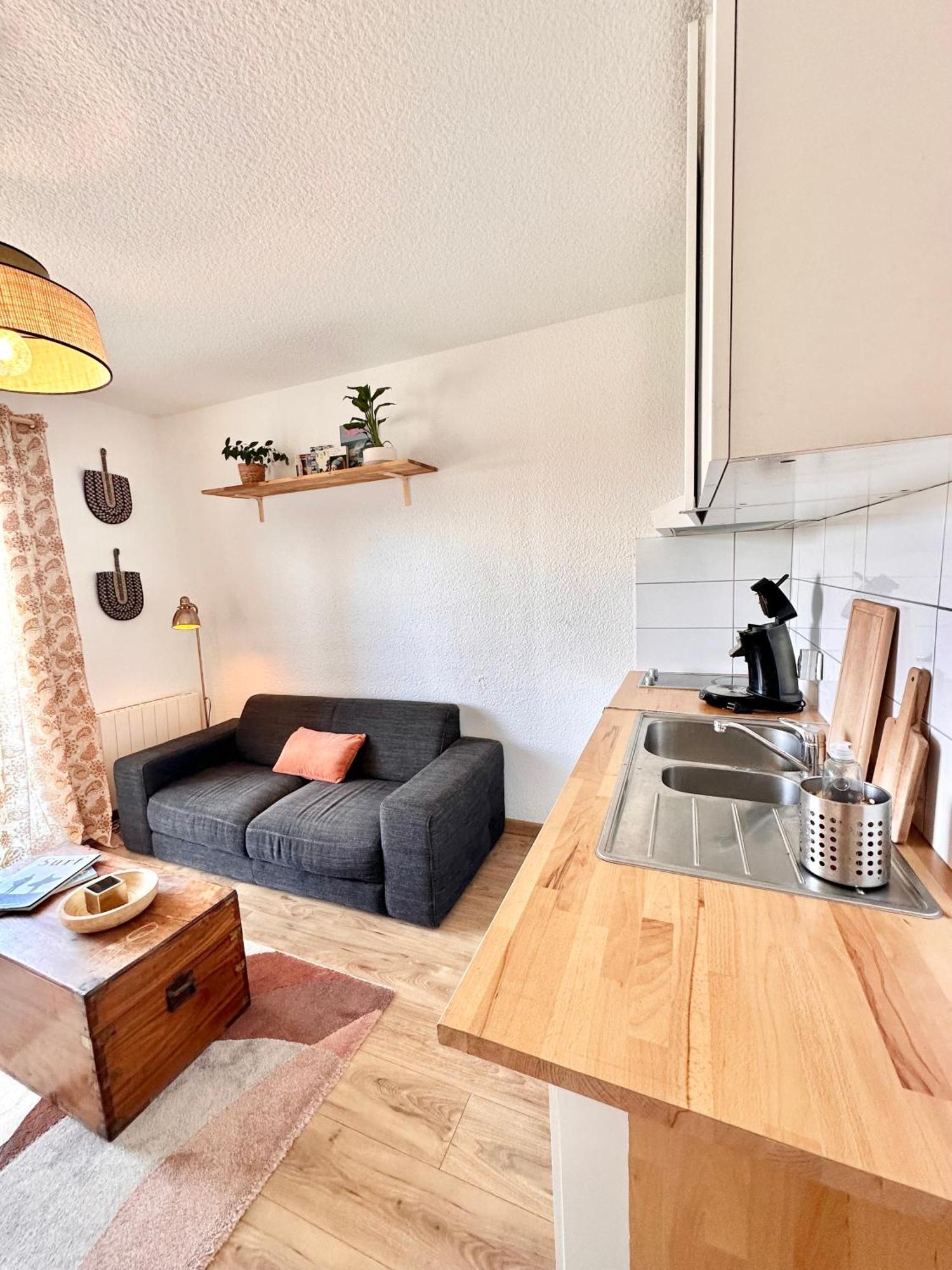 Appartement Au Pied Des Dunes Avec Vue Biscarrosse Exteriör bild